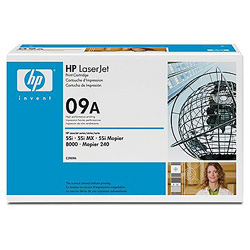 HP Toner schwarz Nr.09A C3909A