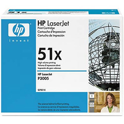 HP Smart Druckkassette schwarz Nr.51X Q7551X