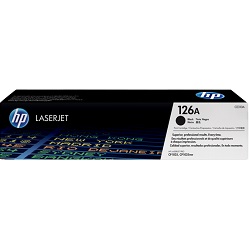 HP Toner CE310A Schwarz